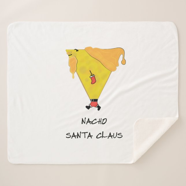 Nacho Santa Claus Sherpadecke (Vorderseite (Horizontal))
