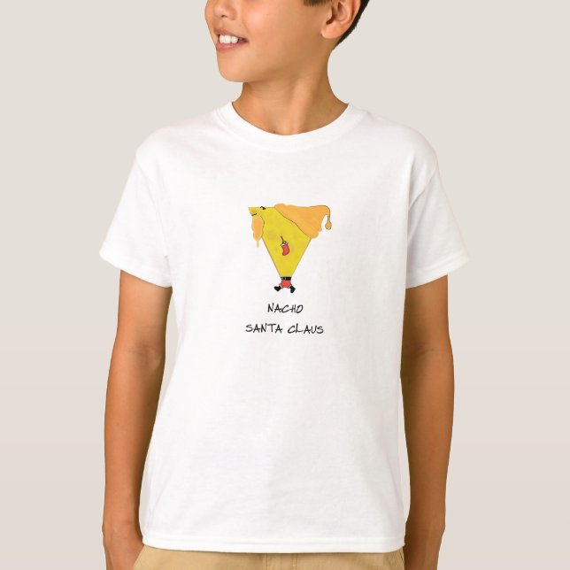 Nacho Santa Claus T-Shirt (Vorderseite)