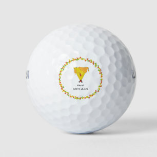 Nacho Santa mit Chips Golfball