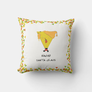 Nacho Santa mit Chips Kissen