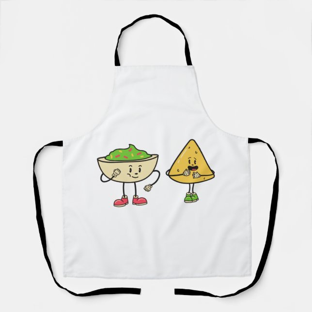Nacho und Guacamole Schürze (Vorderseite)
