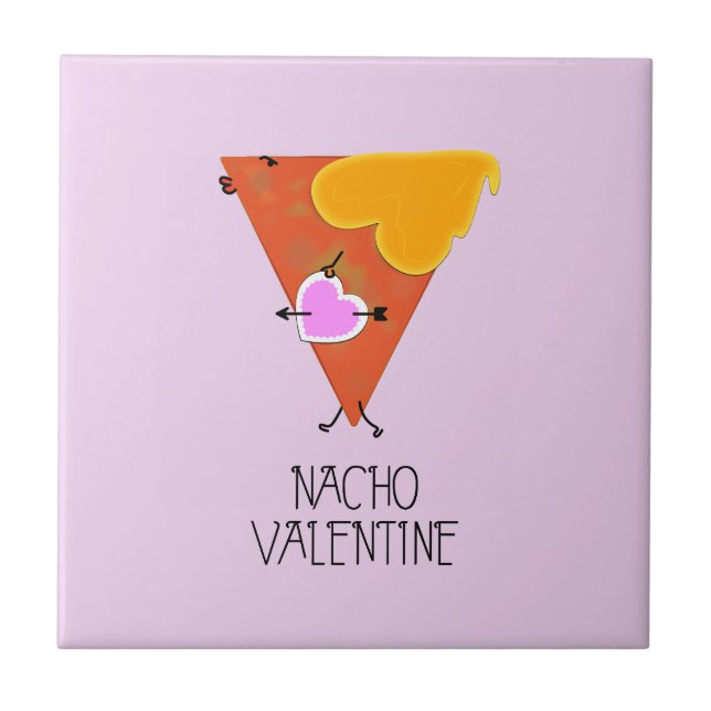 Nacho Valentine Fliese (Vorderseite)