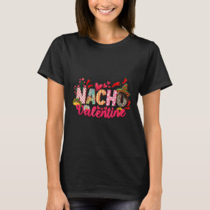 Nacho Valentine mit Mexiko Sombrero Valentinstag D T-Shirt