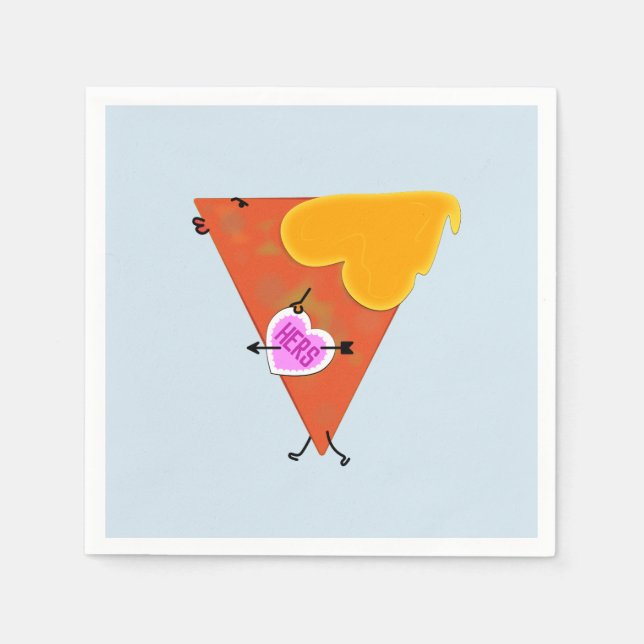 Nacho Valentine Typ Serviette (Vorderseite)