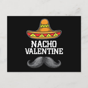 Nacho Valentinstag Mexicanisches Spanisches Eheman Postkarte