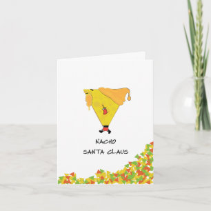 Nacho-Weihnachtsmann mit Chips Einladung