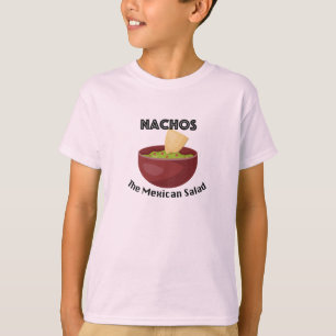 Nachos, der mexikanische Salat - Kids' Basic T - S T-Shirt