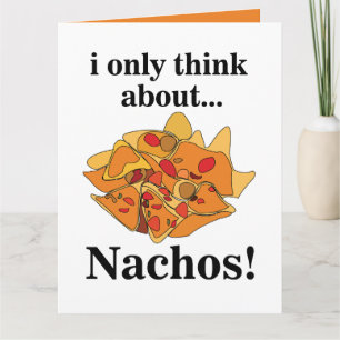 Nachos Essen an das ich nur denke Nachos Karte