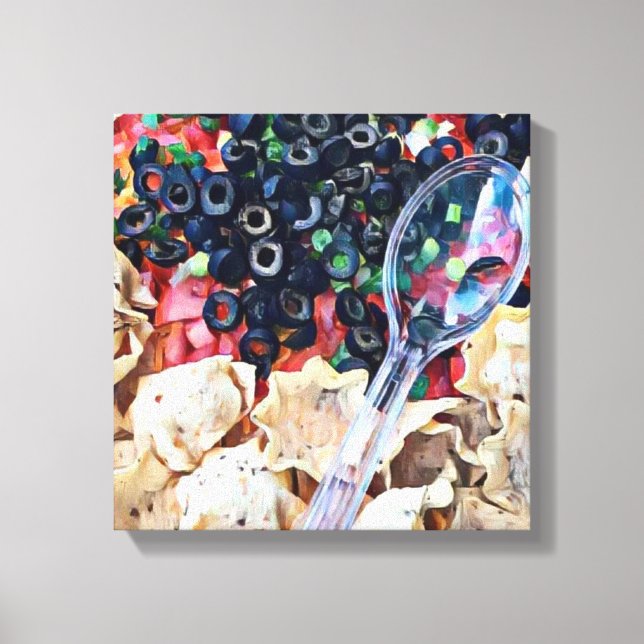 Nachos Leinwanddruck (Vorderseite)