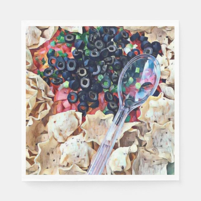 Nachos Nachos Serviette (Vorderseite)