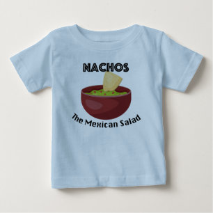Nachos, The Mexican Salad - Baby Fine Jersey T-Shi T-shirt