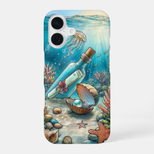 Nachricht in einer Flasche _ iPhone-Hülle iPhone 16 Hülle