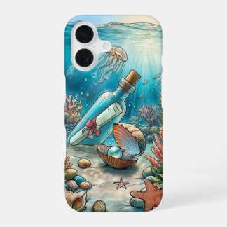 Nachricht in einer Flasche _ iPhone-Hülle iPhone 16 Hülle