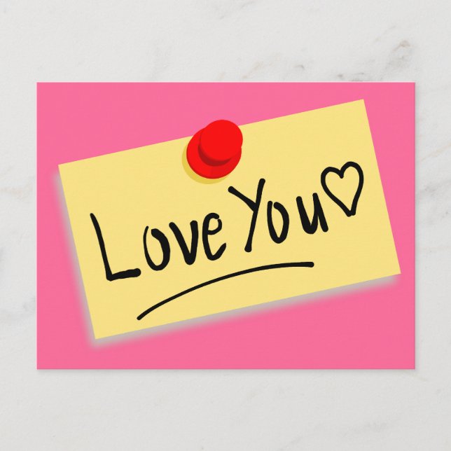 Nachricht Postkarte (Vorderseite)