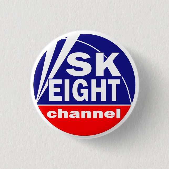 Nachrichten-Knopf des Kanal-Sk8 Button (Vorderseite)