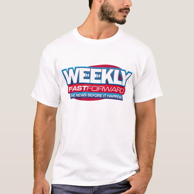 Nachrichten-Make-up, fastet wöchentlich T-Shirt (Vorderseite)