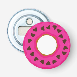 Nachspeise,Donut,Donut mit Glasur und Schokolade Flaschenöffner