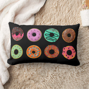 Nachspeise, Hübsche Donuts, Süße Donut, Donuts Lendenkissen