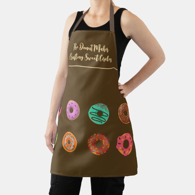 Nachspeise, Hübsche Donuts, Süße Donut, Donuts Schürze (InSitu)