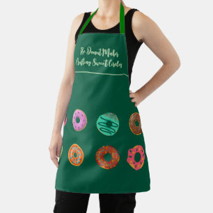 Nachspeise, Hübsche Donuts, Süße Donut, Donuts Schürze
