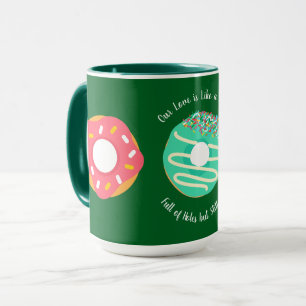 Nachspeise, Süße Donuts, Donuts, Süß,modern Tasse