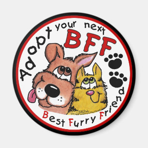 Nächste BESTE FREUNDIN adoptiert Magnet