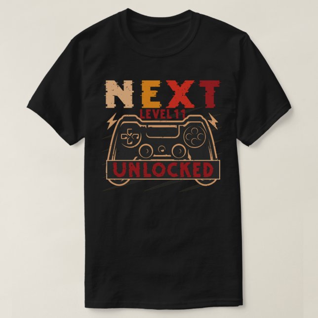 Nächste Ebene entriegelt T-Shirt (Design vorne)
