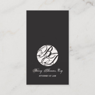 Nächste Ernennungskarten, Monogramm-DIY-Farbe Terminkarte