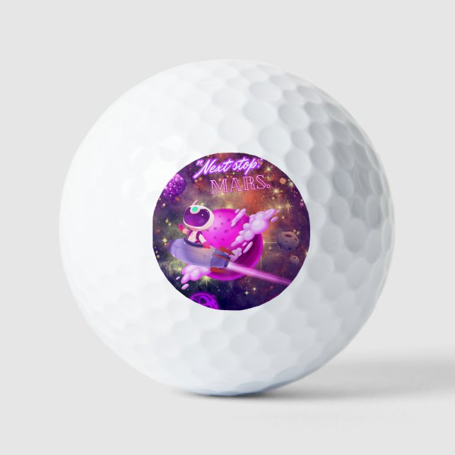 Nächste Mars Golfball (Vorderseite)