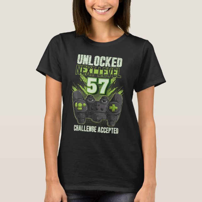 Nächste Stufe 57 Männer Frauen & Kinder - Spiel 57 T-Shirt (Vorderseite)