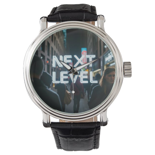Nächste Stufe Armbanduhr (Vorderseite)