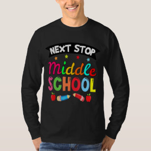 Nächste Stufe der Mittelschule Grundschule T-Shirt