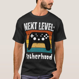 Nächste Stufe: Vaterschaft, Gamer Vater/Vater, um  T-Shirt