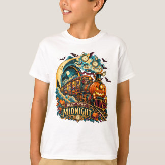 Nächster Halt Mitternachts-Kürbiszug T-Shirt