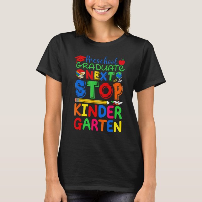 Nächster Kindergarten Kindergarten Abschluss 2023  T-Shirt (Vorderseite)