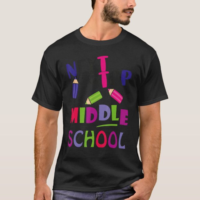 Nächster Stopp Mittelschule Abschluss für Kinder T-Shirt (Vorderseite)