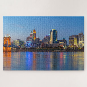 Nacht am Fluss Puzzle