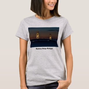 Nacht am Mackinac Bridge T - Shirt