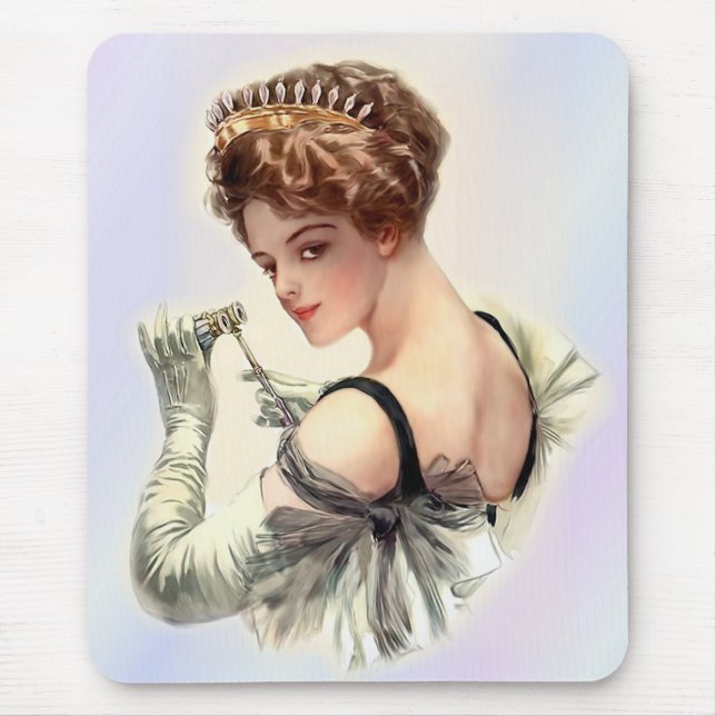 Nacht an der Oper Mousepad (Vorne)