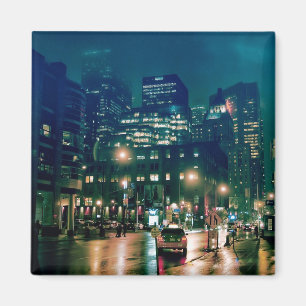 Nacht auf Erdmagneten Magnet