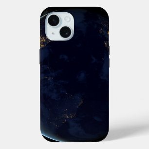 Nacht beleuchtet die Stadt der Erde Case-Mate iPhone Hülle