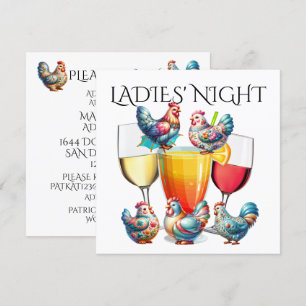 NACHT DER DAMEN, usw. Einladung