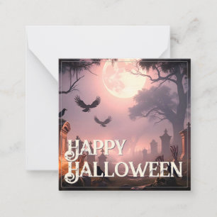 Nacht der Schatten – Ein Halloween-Zauber erwacht Mitteilungskarte