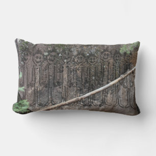 Nacht der Wandergler Petroglyph Lendenkissen