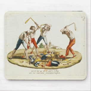 Nacht des patriotischen Deliriums Mousepad