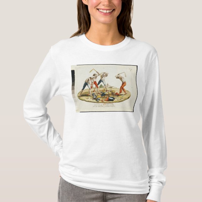 Nacht des patriotischen Deliriums T-Shirt (Vorderseite)