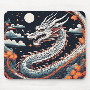 Nacht-Drache-Mauspad Mousepad