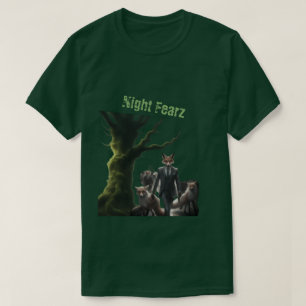 Nacht Fearz Fuchs Geschäft unheimlich T-Shirt