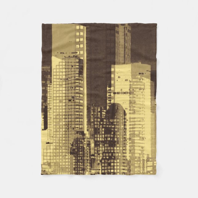 Nacht III Fleecedecke (Vorderseite)