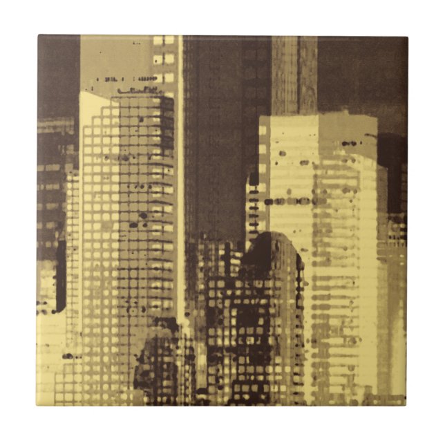 Nacht III Fliese (Vorderseite)